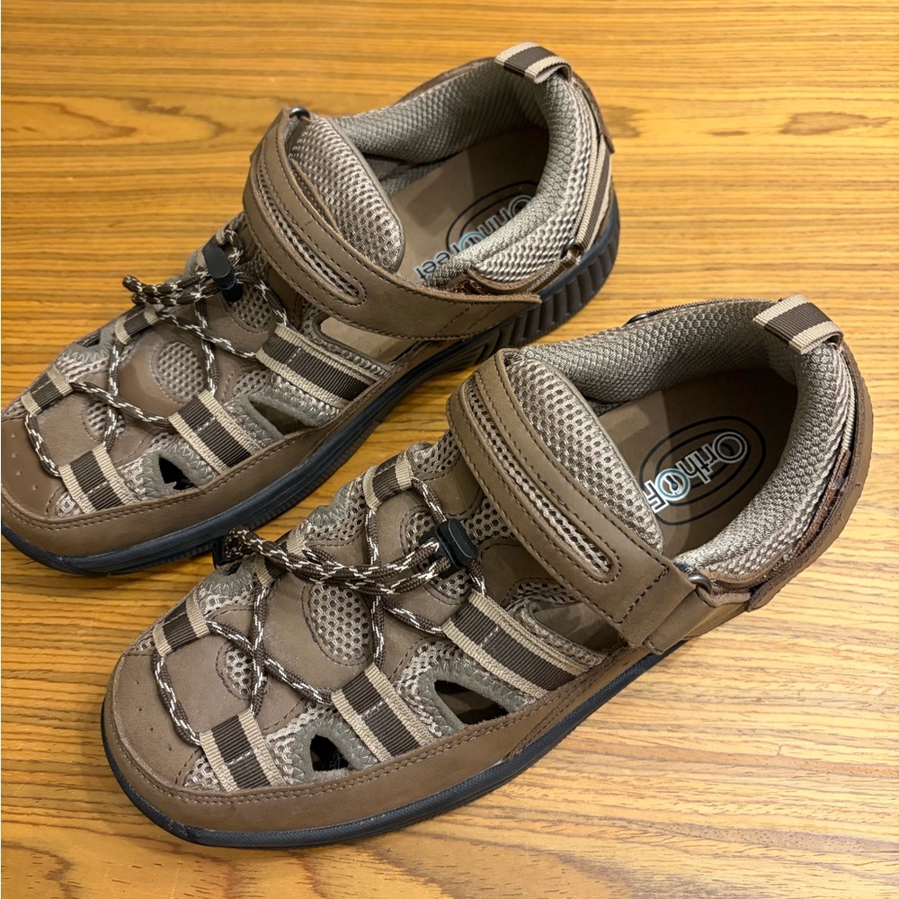 Orthofeet Clearwater sandals mens Sz 9.5